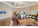 Elegant community room with comfortable seating and kitchen at 1300 Park West Blvd # 417, Mount Pleasant, SC 29466