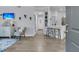Bright and airy entryway with view of living room and kitchen at 1300 Park West Blvd # 417, Mount Pleasant, SC 29466