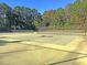 Two tennis courts with chain link fence and lighting at 1300 Park West Blvd # 417, Mount Pleasant, SC 29466