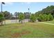 Tennis courts with surrounding landscaping and fence at 1300 Park West Blvd # 417, Mount Pleasant, SC 29466