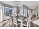 Sunlit dining room with bay window and hardwood floors at 151 Belleplaine Dr, Goose Creek, SC 29445