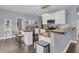 Modern kitchen with butcher block countertops and stainless steel appliances at 151 Belleplaine Dr, Goose Creek, SC 29445