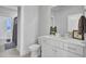 Clean bathroom with white vanity and toilet at 157 Pocket Bend Cir # B, Summerville, SC 29486