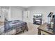 Spacious bedroom with a comfy bed, built in closet and TV at 157 Pocket Bend Cir # B, Summerville, SC 29486