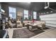 Finished garage with lounge area and plenty of storage at 157 Pocket Bend Cir # B, Summerville, SC 29486