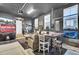 Finished garage, Personal cave, with TV and bar area at 157 Pocket Bend Cir # B, Summerville, SC 29486