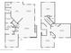 Two-story home floor plan, showing bedrooms, bathrooms, kitchen, living room and other areas at 1724 Bee Balm Rd, Johns Island, SC 29455
