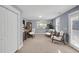 Home office with a desk, chairs, and built-in shelves at 1724 Bee Balm Rd, Johns Island, SC 29455