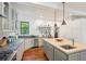 Open kitchen with a large island and ample counter space at 2256 Ion Ave, Sullivans Island, SC 29482