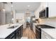 Well-equipped kitchen with stainless steel appliances and white shaker cabinets at 229 Symphony Ave, Summerville, SC 29486