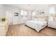 Spacious main bedroom with king-size bed and ample closet space at 229 Symphony Ave, Summerville, SC 29486