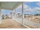 Covered porch overlooks a charming neighborhood at 229 Symphony Ave, Summerville, SC 29486