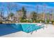 Inviting community pool with surrounding seating and patio at 2426 Tuscany Dr, North Charleston, SC 29406