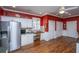 Kitchen with built-in desk and pantry at 2426 Tuscany Dr, North Charleston, SC 29406