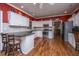 Kitchen with stainless steel appliances and breakfast bar at 2426 Tuscany Dr, North Charleston, SC 29406