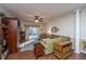 Spacious living room with a comfortable sectional sofa and access to backyard at 2426 Tuscany Dr, North Charleston, SC 29406