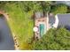 Stunning aerial view showcasing a home with a pool and backyard oasis at 3168 Treadwell St, Mount Pleasant, SC 29466