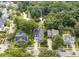 Aerial view showcasing home and community at 3168 Treadwell St, Mount Pleasant, SC 29466