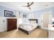 Cozy bedroom featuring a full bed, dresser, and window seating at 3168 Treadwell St, Mount Pleasant, SC 29466