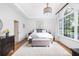 Bright bedroom with hardwood floors and large window at 3168 Treadwell St, Mount Pleasant, SC 29466