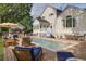 Relaxing pool and patio area with plenty of seating at 3168 Treadwell St, Mount Pleasant, SC 29466