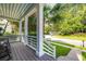 Relaxing front porch with rocking chairs at 3168 Treadwell St, Mount Pleasant, SC 29466
