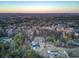 Aerial view showing house and surrounding landscape at sunset at 320 Harry Ln, Moncks Corner, SC 29461