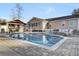 Stunning pool area with patio and outdoor seating at 320 Harry Ln, Moncks Corner, SC 29461
