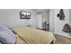 Relaxing bedroom with a king-size bed, neutral decor, and ample closet space at 320 Harry Ln, Moncks Corner, SC 29461