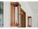 Copper lantern light fixture on white exterior wall at 3908 Delinger Dr, Mount Pleasant, SC 29466