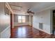 Empty spare bedroom with hardwood floors and window at 4960 Lambs Rd, North Charleston, SC 29418