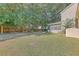 Spacious backyard with shed and wooden fence at 602 Leaning Pin Ct, Summerville, SC 29485
