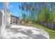 Large backyard patio perfect for outdoor entertaining at 103 Oyama Rd, Summerville, SC 29486