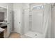Clean bathroom with shower and linen closet at 103 Oyama Rd, Summerville, SC 29486