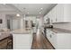Open concept kitchen boasting stainless steel appliances and an island at 103 Oyama Rd, Summerville, SC 29486