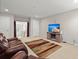 Spacious loft with comfortable seating and a large TV at 103 Oyama Rd, Summerville, SC 29486