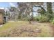 Large backyard with mature trees and grassy area at 107 Old Tavern Ln, Summerville, SC 29485