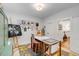 Bright art studio features a large work table, art supplies, and inspiring decor at 1086 Cinder St, Mount Pleasant, SC 29464