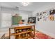 Spacious art studio with a large work table, art supplies, and inspiring decor at 1086 Cinder St, Mount Pleasant, SC 29464