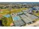 Community tennis courts with ample space for players at 1086 Cinder St, Mount Pleasant, SC 29464