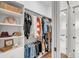 Well-organized walk-in closet with ample shelving and hanging space at 1086 Cinder St, Mount Pleasant, SC 29464