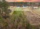 Aerial view showing a lot and surrounding houses at 117 Arabian Drive Lot B, Summerville, SC 29483