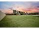 Spacious backyard with large grassy area and wooden fence at 117 Arabian Drive Lot B, Summerville, SC 29483