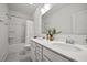 Bathroom with double vanity and a shower/tub combo at 117 Arabian Drive Lot B, Summerville, SC 29483