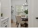 Elegant dining room with a round table and neutral-toned chairs at 117 Arabian Drive Lot B, Summerville, SC 29483