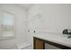 Laundry room with shelving and a utility sink at 117 Arabian Drive Lot B, Summerville, SC 29483
