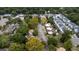 Aerial view of townhouses and surrounding neighborhood at 1209 Meadow Park Ln # B, Mount Pleasant, SC 29464