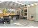 Outdoor patio area with hot tub and plenty of space for entertaining at 123 Beam St, Huger, SC 29450