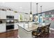 Modern kitchen with stainless steel appliances, white cabinets, and granite counters at 123 Beam St, Huger, SC 29450