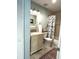 Bathroom with granite countertop, tub, and shower at 1481 Center Street Ext # 1808, Mount Pleasant, SC 29464
